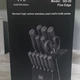 HUNTER.DUAL GD-20 High-Carbon Knife Set 13pc with Built-in Sharpener