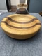 Alaska Cutlery Ulu Curved Knife & 11x11x3 Wood Chopping Board Set