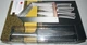 New Cuisine::pro Damashiro 7 Piece 1032439 Kinzoku Knife Block Set