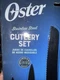 Oster Stainless Steel 5 Piece Knife Cutlery Set New