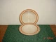 2-PIECE MIKASA DURA STONE "SPICED PUMPKIN" 8 3/8" SOUP BOWLS/JAPAN/MA003/SALE-S