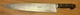 vintage M.J. Kupper chef knife 4582-12" hi carbon-non stain knife clean
