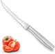Tomato Slicing Knife dual serrated blade American made kitchen cutlery