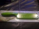 Kai Pure Komachi 2 5.5" Hollow Ground Nakiri Knife with Sheath - Green