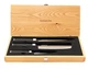 Kamikoto Kanpeki 3pc Knife Set w/COA - New In Wood Box.