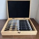Viking 8 Piece Stainless Steel Steak Knife Set With Wooden Gift Box