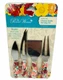 PIONEER WOMAN Kitchen Cheese Knife Set Charcuterie Cheerful Rose Floral 4pc NEW