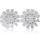 2 Piece Stainless Steel Bevel Axe Angle Finder - Round Shape Knife Blade Angl...