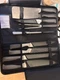Ross Henery Professional Eclipse Premium 9 Pc Chefs Knife Set  w/Case