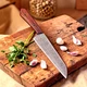 Custom Made Kitchen Chef Knife Hand Forged Damascus Steel Sharpe Edge Blade 2846