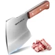 ROCOCO Meat Bone Cleaver Knife for Meat Cutting Heavy Duty Butcher Axes Hand ...
