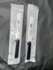 LOT OF 2 RADA CUTLERY W204 STEAK UTILITY KNIFE BLACK HANDLE MADE IN USA