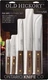 Old Hickory Kitchen Set Tan Wood Carbon Steel Fixed Blade Knives 705