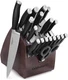 Brand New Calphalon Contemporary Self-Sharpening 20-Piece Knife Block Set, Black