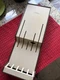 Cutco 5 Piece Knife Holder Wall Drawer Rack Brown & Tan #1742 Vintage