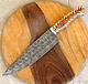 Damascus chef Knife Custom Made Kitchen Cutlery - Hand Forge Damascus Steel 2795