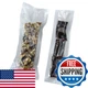 MITOB 500 Pack Clear Vacuum Bags 1.57x5.9 inch (Inside Size 1.18x5.5 inch) for F