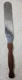 Cutco Cake Icing Spatula Spreader Knife No. 28 Brown Wood Handle