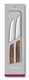 VICTORINOX 6.9000.12G Paring Steak Knife Set 5" Straight Edge Wood Handle 2pc