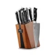 NANFANG BROTHERS Knife Sets for Kitchen with Block, Damasucs Kitchen Knife Se...