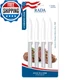 Rada Cutlery Four Serrated Steak Knives Propack Ds4S 4-Piece Knife Set