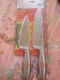 MasterChef 2 PIECE Stainless Steel 8" Chef's Knife Set with Case 6+8 Inch
