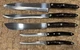 Cutco Knife  Classic Marbled Brown Handle USA 1712, 1720, 1726, 1728, 1768