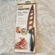 Home Innovations Copper Chef's Knife Never Needs Sharpening Stainless Steel