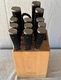 KitchenAid 14 Piece Forged Cutlery Japanese Steel Knife Set+ Block + Sharpener