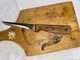 The All Americans 1776 9.5" Utility Boning Knife 4.75" Blade Wood Handle USA px