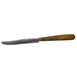 Vintage Case XX Chromium Table Steak Knife  CA 254 Slender Wood Handle
