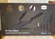 Penthouse KF-10 6pc Marble Coated Knife Set Black w/ Scissors & Peeler