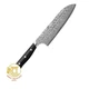 MIYABI 800DP Santoku Knife 180mm Made in Japan Damascus Steel Knife Multilayered
