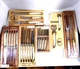 Lot of Jean Dubost Laguiole 2 Sets Steak Knives and 4 Sets Serving Knife & More