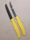 Victorinox Swiss Army 6.7836.L118 Tomato Table Paring Knife Lot of 2 Yellow