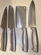 Oster High Carbon Stainless Steel  Knife Cutlery Chopping Carving Set 4 pcs.