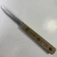 Vintage Chicago Cutlery 102S Walnut Handle Paring Knife 3" Blade 6.75" Overall