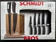 Schmidt Bros, Cutlery 22-Series 7-Piece Magnetic Knife Block Set