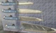 ZAKARIAN 4-Piece Stainless Steel Serrated Knife Set w/ Blue Handles