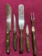 Lot Of 5 Classic Brown Handle Cutco Knives No26 No20 No21 No22 No28