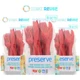 Preserve Red Reusable Plastic Cutlery Set 8 Packs 3 Pack