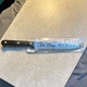 Autographed Carving & Slicing Knife, Black Plastic Handle, Stainless Steel Blade