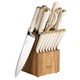 Martha Stewart 16 Piece Lockton High Carbon Stainless Steel Cutlery Kitchen K...