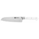 ZWILLING Pro Le Blanc 7-inch Hollow Edge Santoku Knife