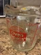 Pre-O oven basics glass 1 measuring cup w/handle/Kitchen/Utensil/cooking/Red/foo