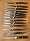 J.A. Henckels STEAK KNIVES 3.5 Inch Blade Stainless Steel #35199-100 set13