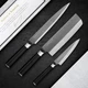 Kamikoto Kanpeki Knife Set,3 PCS, Ash Box, Collector Certificate of Authenticity