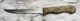 Ekco Forge 6" Utility Knife. G7576. Wood Handle. 3 Rivets. Made In The USA. GUC.
