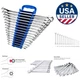 Complete 15-Piece Combination Wrench Set - Superior Grip & Rust-Resistant Finish