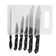 Gibson 7-Pcs Canterbury Stainless Steel Cutlery Set With Knife Sharpening Steel
